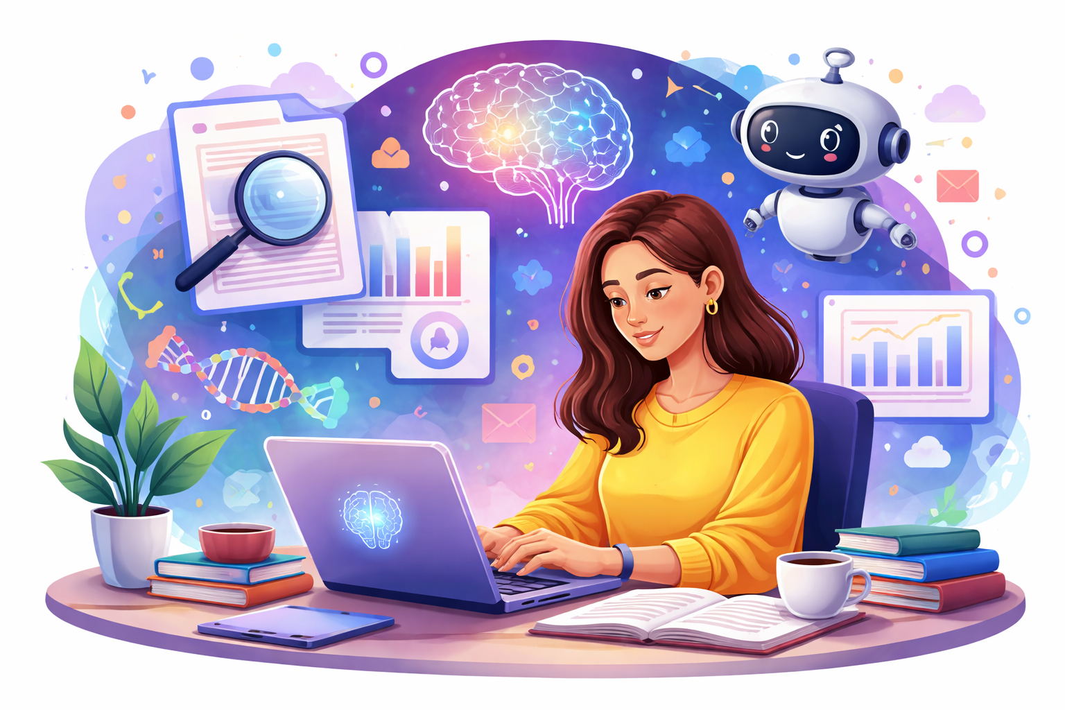 IA + Tesis: El Método Inteligente para Investigar Más Rápido y Mejor